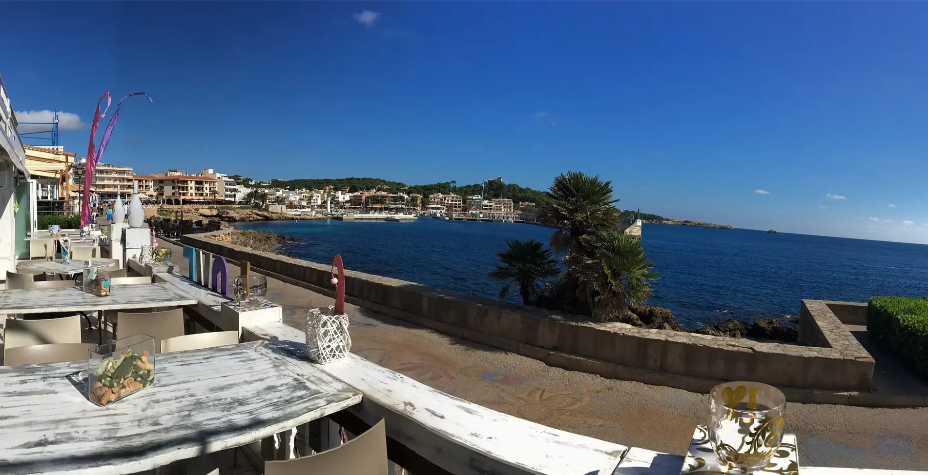 View across the bay from Mama Pizza